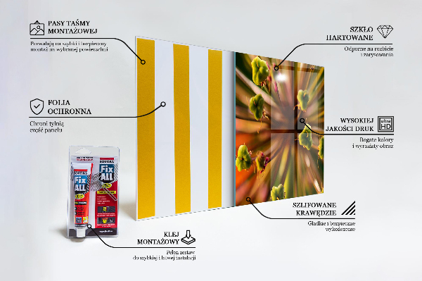 Nástenný panel  Makro fotografia kvetov