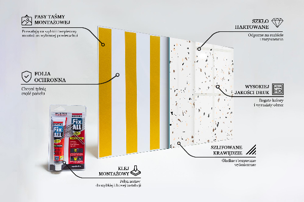 Nástenný panel  Jemné terazzo terrazzo