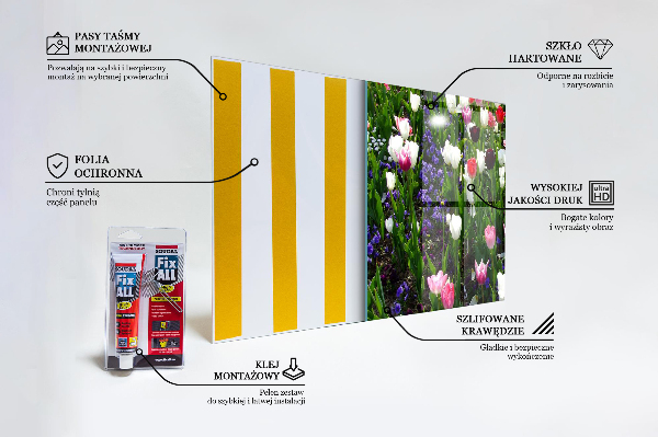 Nástenný panel  Lúčne letné kvety