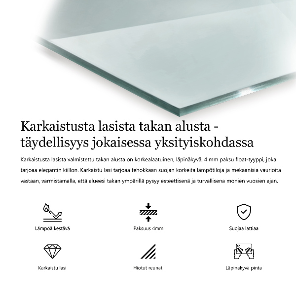 Podložka pod krb obdĺžniková h40