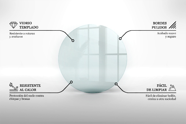 Sklo pod krb obdĺžnikový fi80 cm