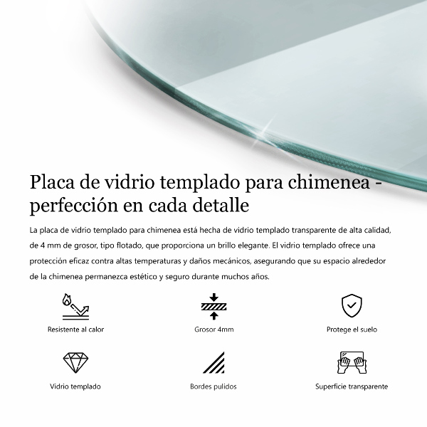 Sklo pod krb obdĺžnikový fi80 cm