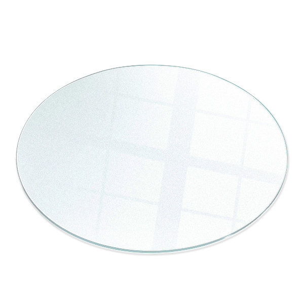 Okrúhla polopriehľadná podložka pod krb fi70 cm