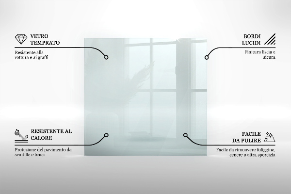 Sklo pod krb obdĺžnikový 80x60 cm