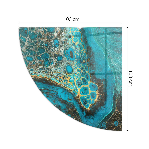 Podložka pod krbové kachle Abstraktný organický vzor
