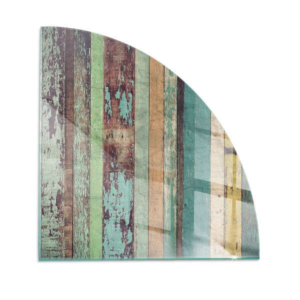 Sklenená podložka pod krbové kachle Dosky v rôznych odtieňoch