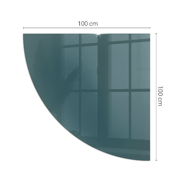 Sklenená podložka pod krb Farba mora