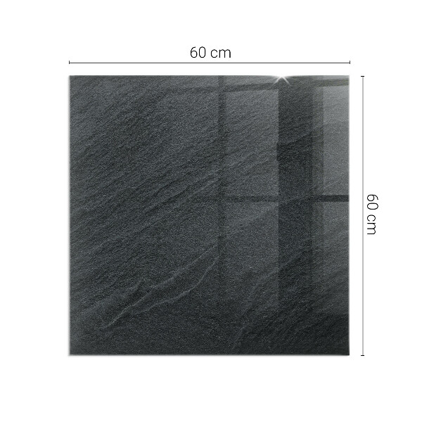 Štvorcová podložka pod krb Textúra prírodného kameňa