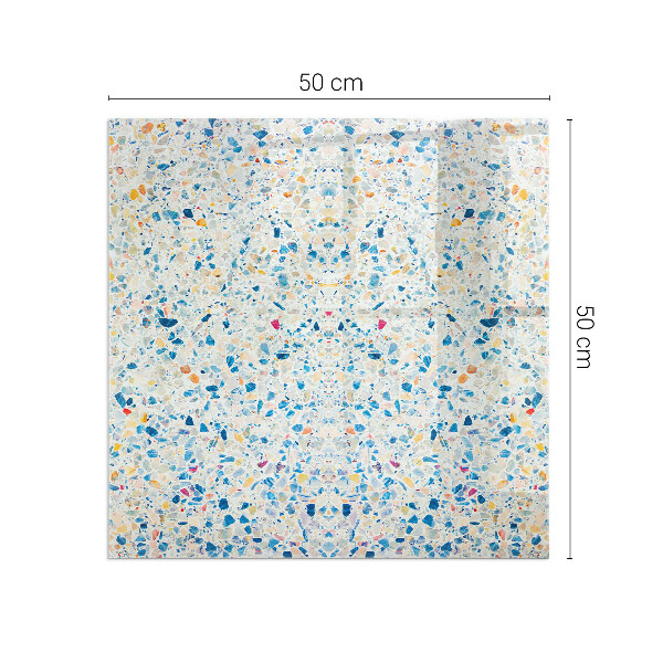 Štvorcová podložka pod krb Abstraktný textúrovaný vzor