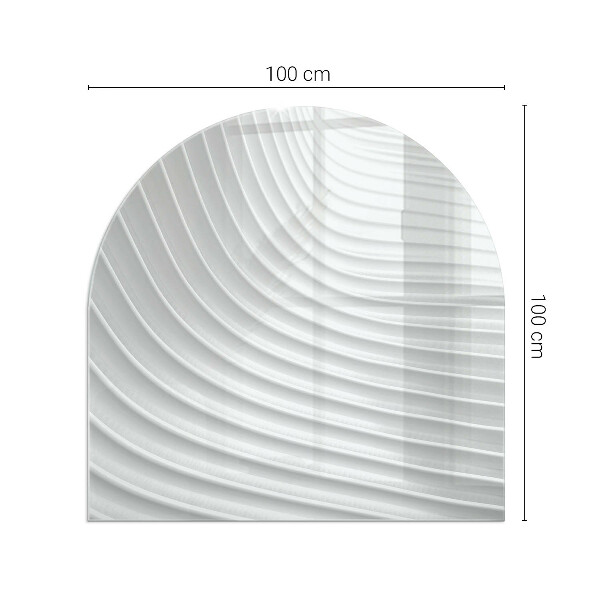 Podložka pod kachle Vlny jemných línií