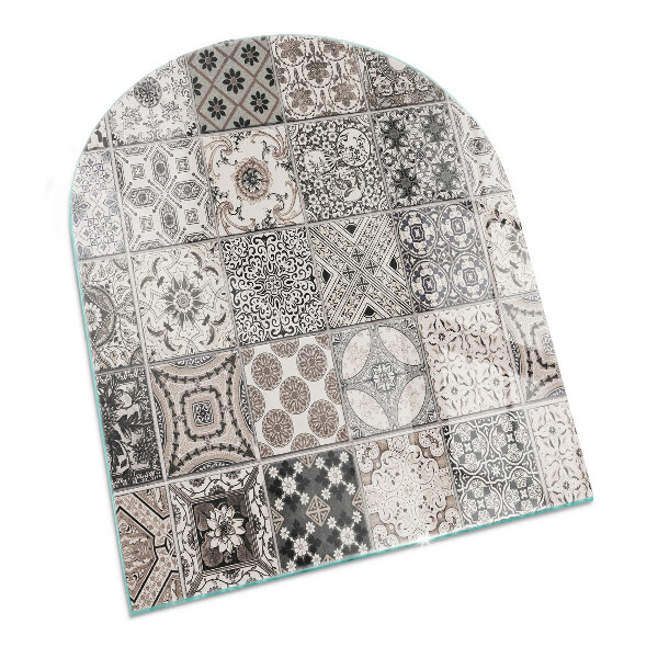 Sklo pod krb Dekoratívne vzory dlaždíc