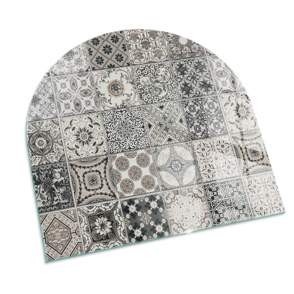 Sklo pod krb Dekoratívne vzory dlaždíc