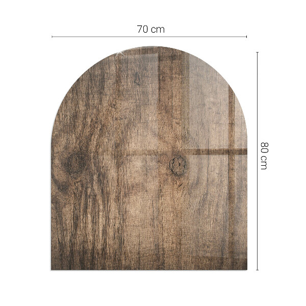 Sklo pod krb Vzor prírodného dreva