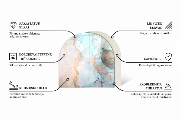 Podložka pod krb Dosky v rôznych odtieňoch