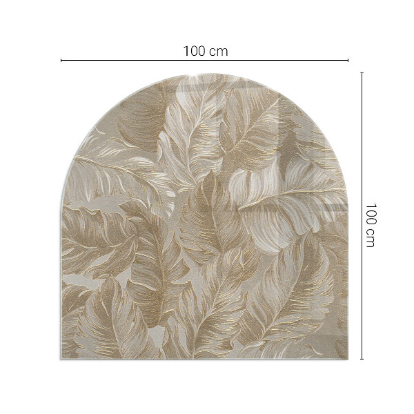 Podložka pod krb Listy v jemných vzoroch
