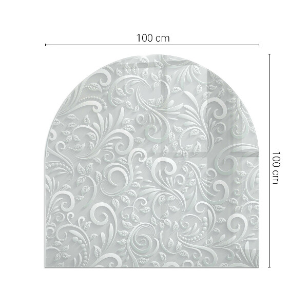 Podložka pod krb Elegantný rastlinný vzor