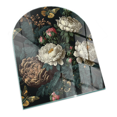 Podložka pod krb Kvetinový vzor s motýľmi