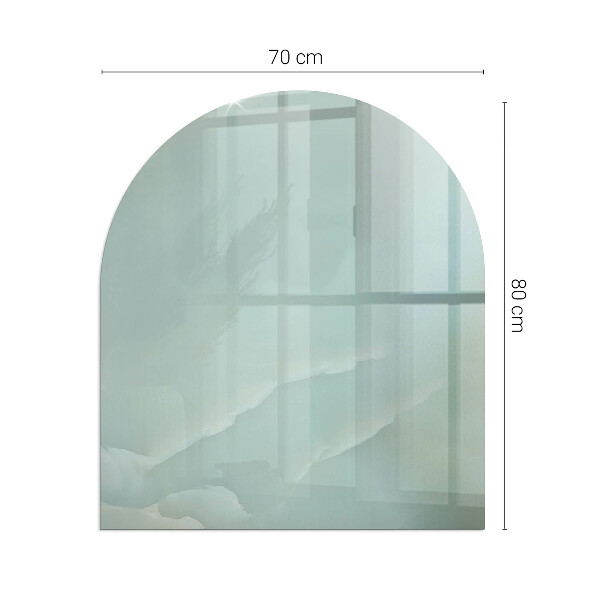 Sklo pod krb Jemný mramorový vzor