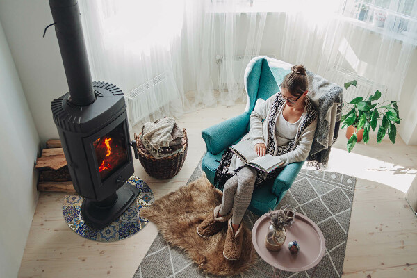 Okrúhle sklo pod krb Mozaikový vzor s kvetmi