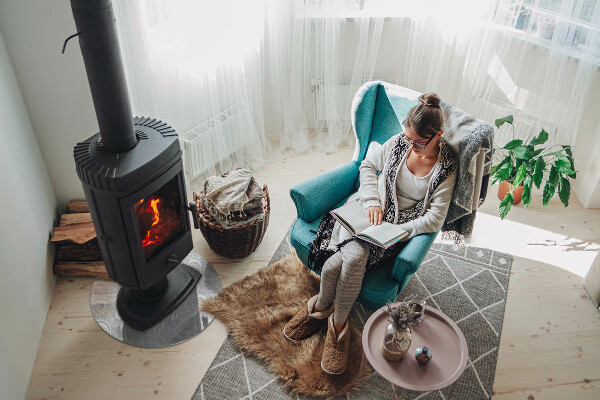 Okrúhla podložka pod krbové kachle Elegantný rastlinný vzor