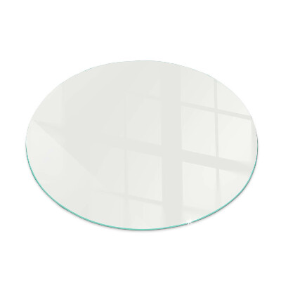 Okrúhla nehorľavá podložka pred krb Slonovinová farba