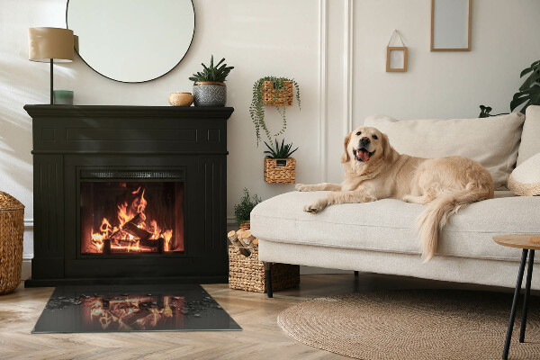 Obdĺžniková podložka pod kachle Abstraktný oblak pevných látok