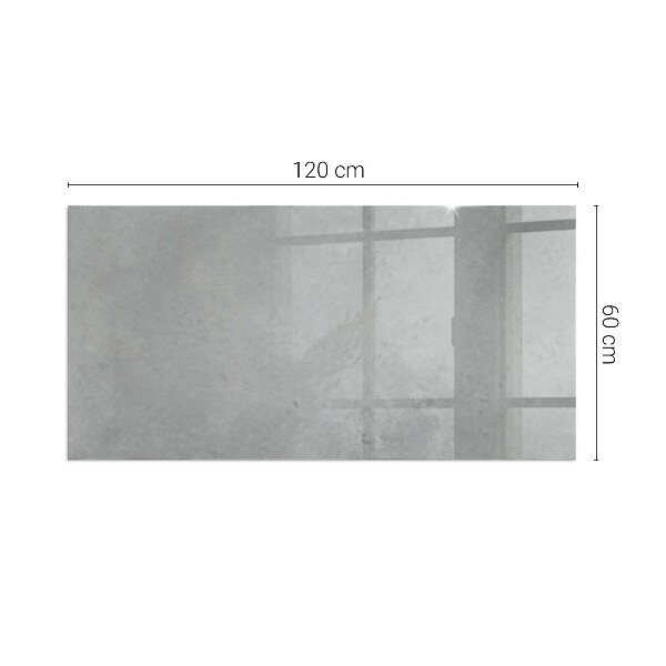 Obdĺžniková podložka pod krb Betónová textúra s efektom