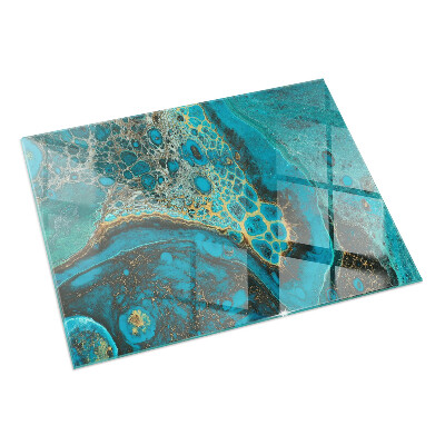 Obdĺžniková podložka pod krb Abstraktný organický vzor