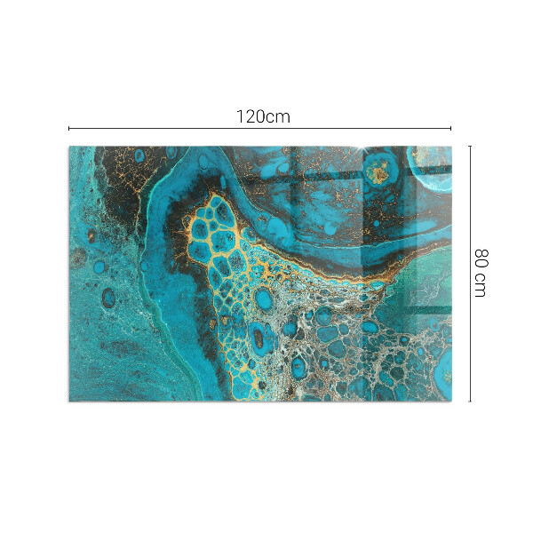 Obdĺžniková podložka pod krb Abstraktný organický vzor