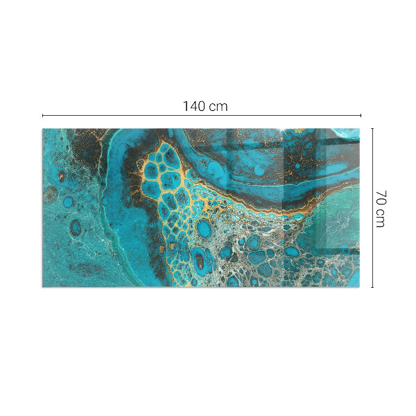 Obdĺžniková podložka pod krb Abstraktný organický vzor