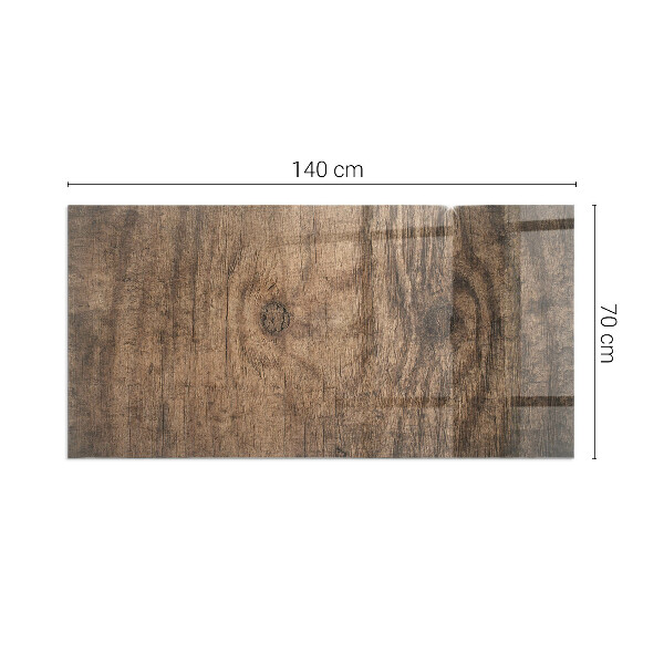 Obdĺžniková podložka pod kachle Vzor prírodného dreva