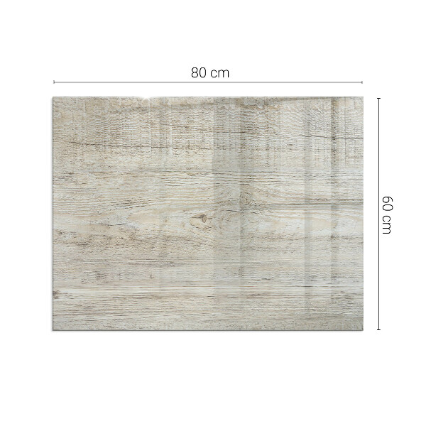 Obdĺžniková podložka pod kachle Svetlá textúra dreva