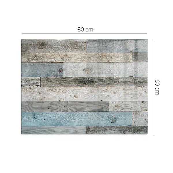 Obdĺžniková sklenená podložka pod krb Dosky v rôznych odtieňoch