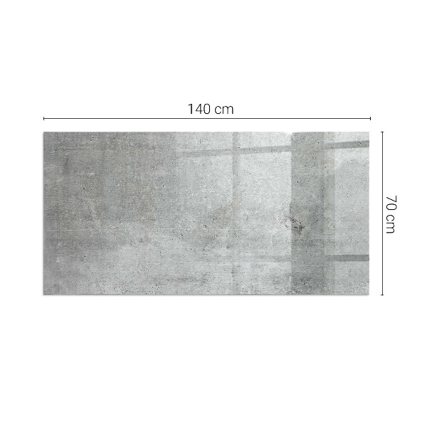 Obdĺžniková podložka pod krb Textúra surového betónu