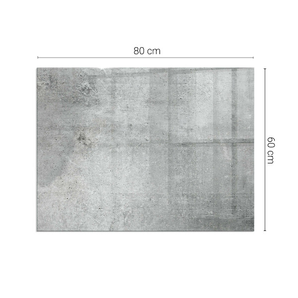 Obdĺžniková podložka pod krb Textúra surového betónu