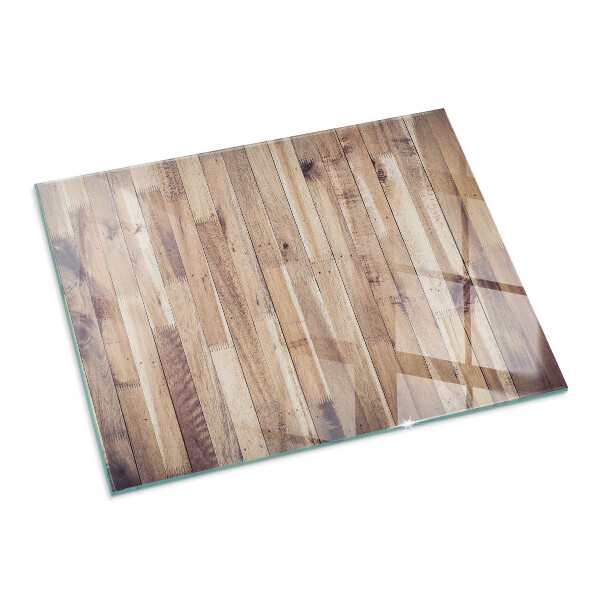 Obdĺžniková podložka pod krb Drevená doska v rozložení