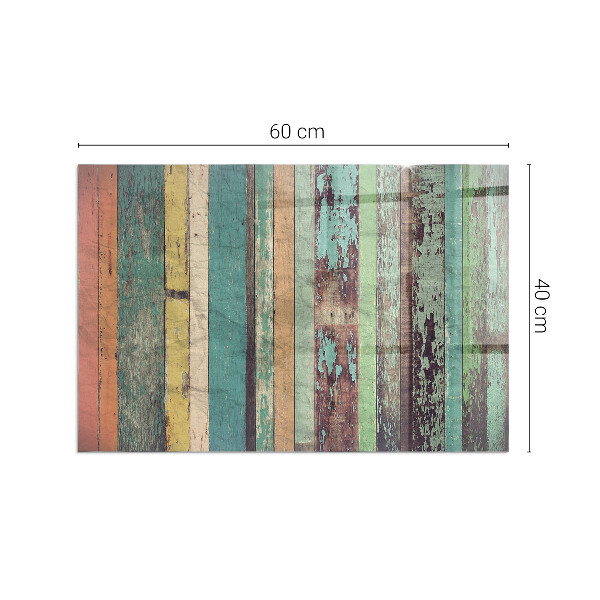 Obdĺžniková podložka pod krb Dosky v rôznych odtieňoch