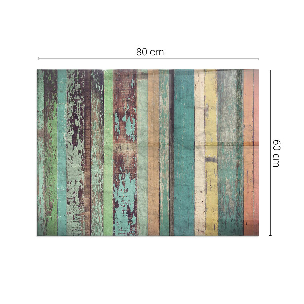 Obdĺžniková podložka pod krb Dosky v rôznych odtieňoch