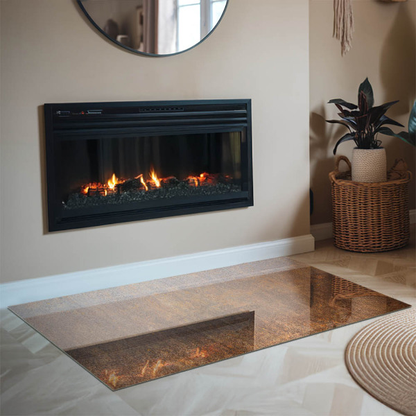 Obdĺžniková podložka pod kachle Hrdzavá textúra na pozadí