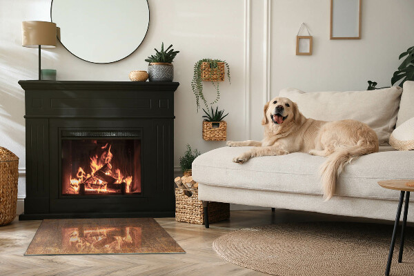 Obdĺžniková podložka pod kachle Hrdzavá textúra na pozadí