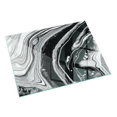 Obdĺžniková podložka pod kachle Abstraktné vlny a čiary