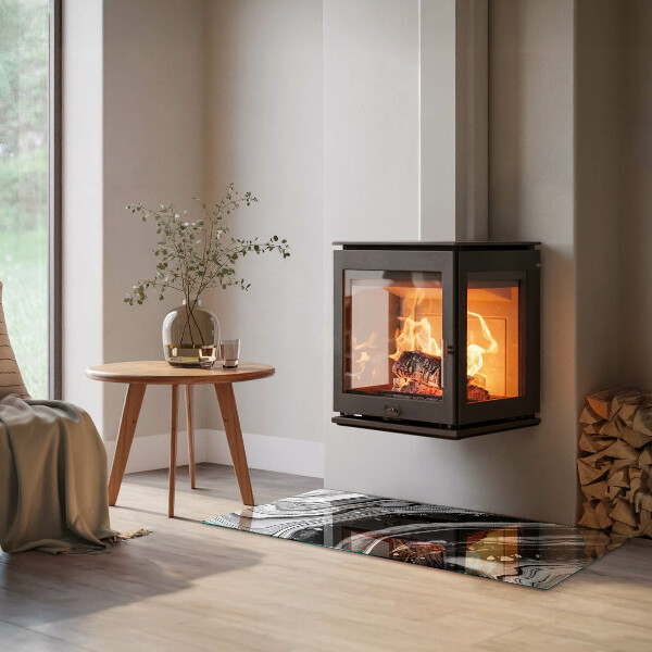 Obdĺžniková podložka pod kachle Abstraktné vlny a čiary