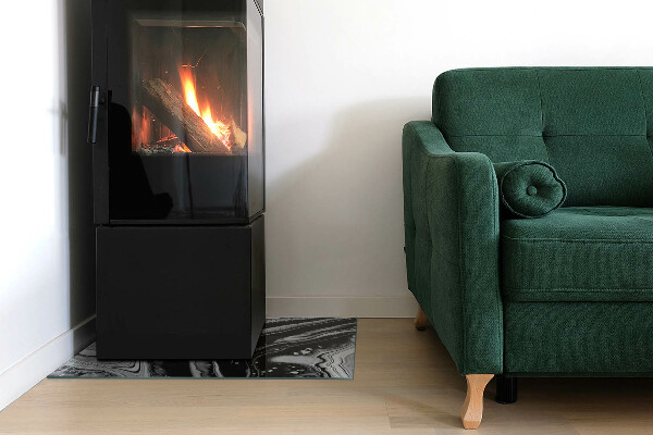 Obdĺžniková podložka pod kachle Abstraktné vlny a čiary