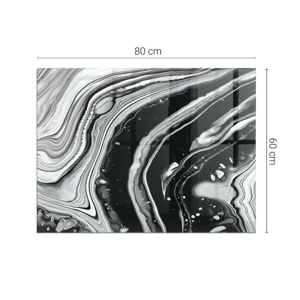 Obdĺžniková podložka pod kachle Abstraktné vlny a čiary