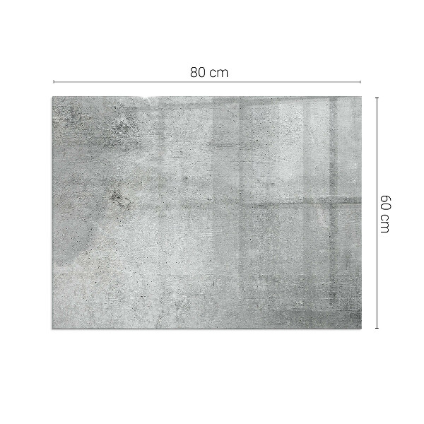 Obdĺžniková podložka pod krb Textúra surového betónu