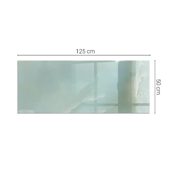 Obdĺžniková podložka pod kachle Jemný mramorový vzor