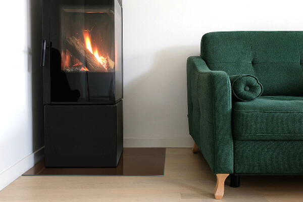 Obdĺžniková podložka pod kachle Farba Hnedá