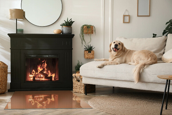 Obdĺžniková podložka pod krb Farba Hnedá