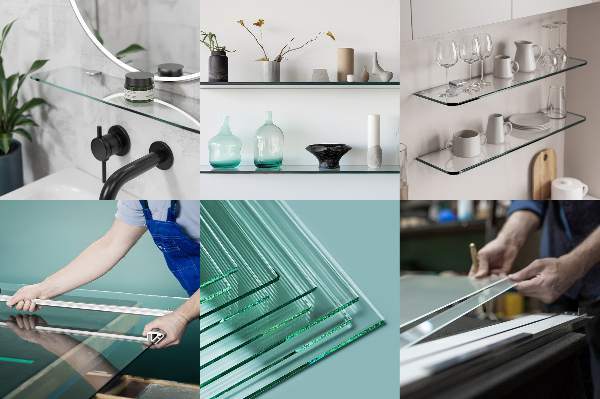 Kúpeľňová polička 70x13 cm