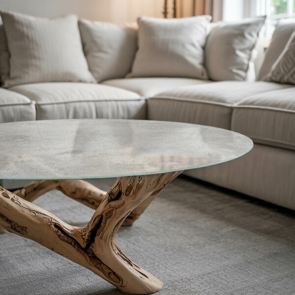 Doska na stôl Betónové vzory so škrabancami